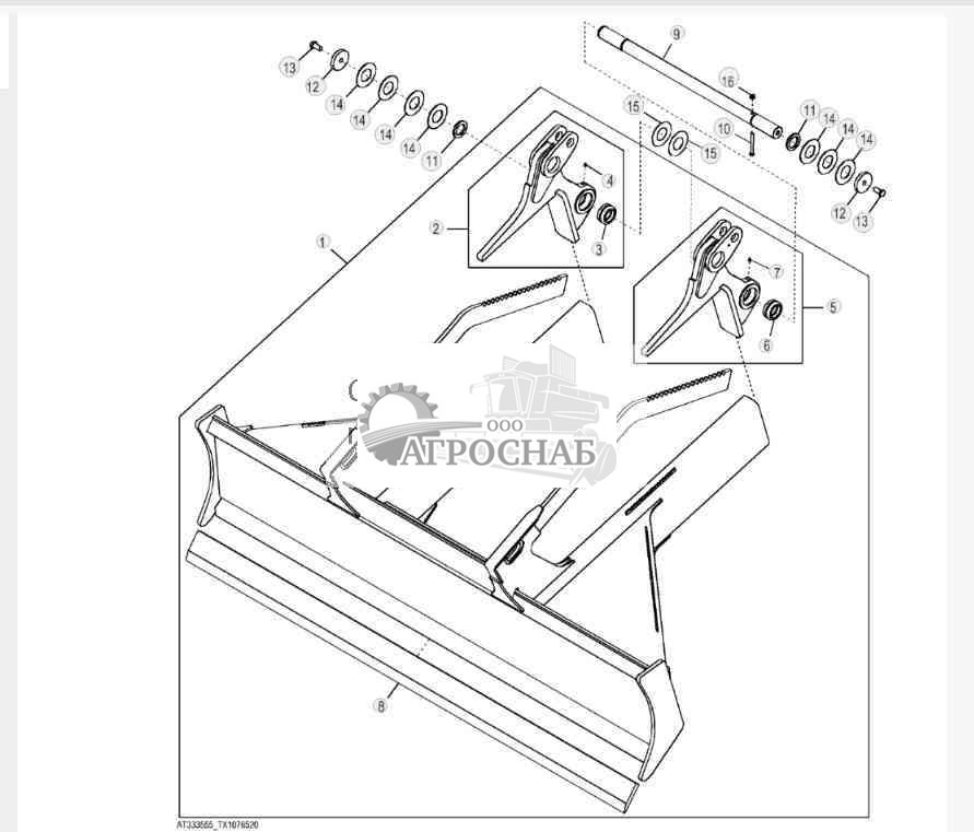 Штабелер (для тяжелых режимов работы) (гидротрансформатор) 
